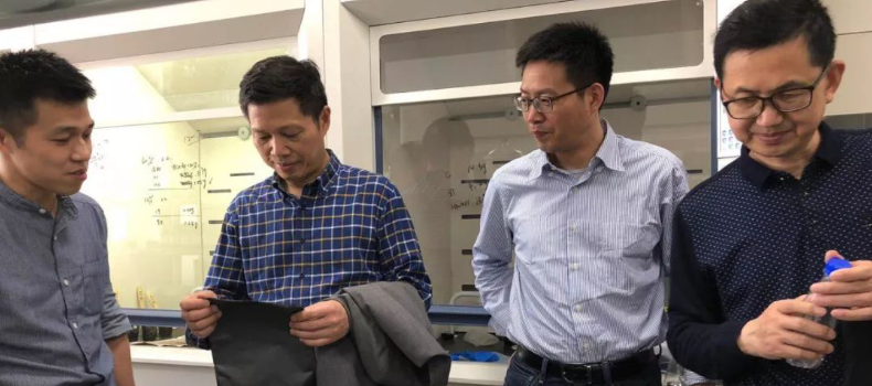 廈門(mén)大學(xué)材料學(xué)院彭?xiàng)澚涸洪L(zhǎng)一行蒞臨捌斗新材考察交流